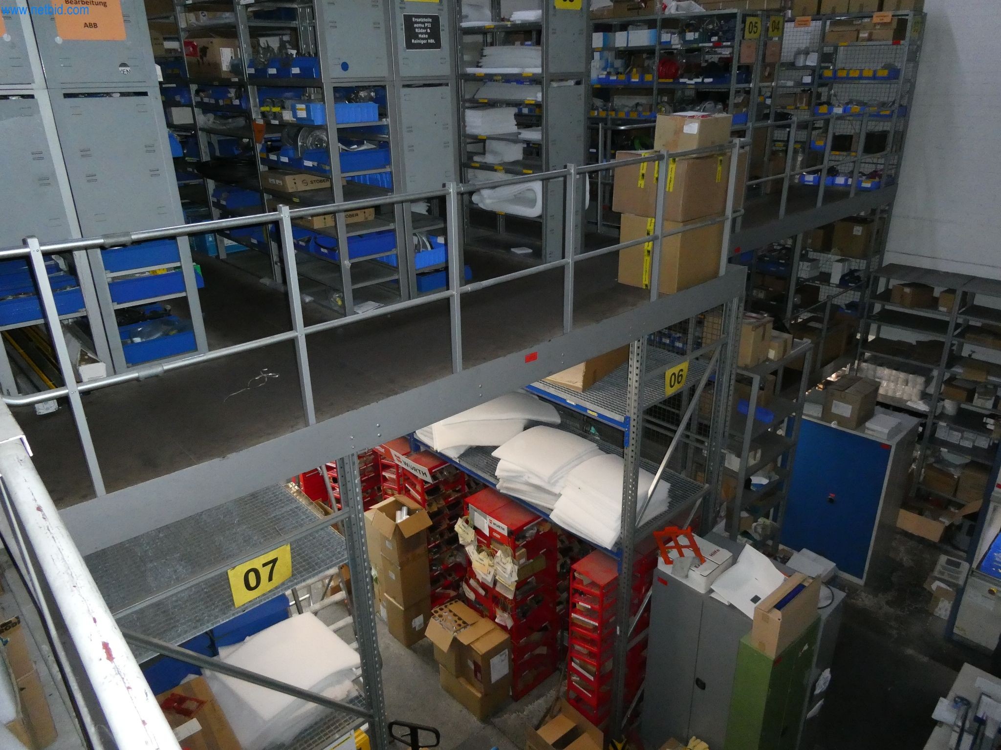 mehrgeschossige Lagerregalanlage (spätere Freigabe 31.08.2026) SSI Schäfer